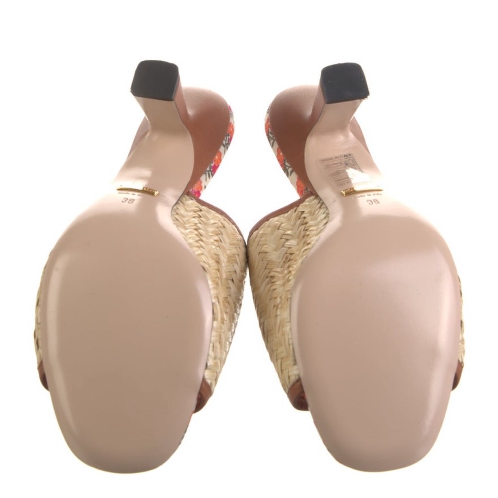 Gucci Raffia Mules - Picture 5 of 5